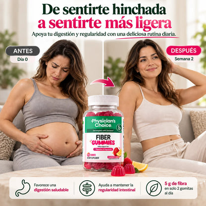 Fiber Gummies® Olvidate de la hinchazón